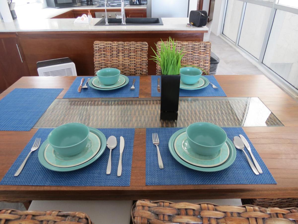 Riviera Maya Luxury Oceanfront Condo Akumal Exteriör bild