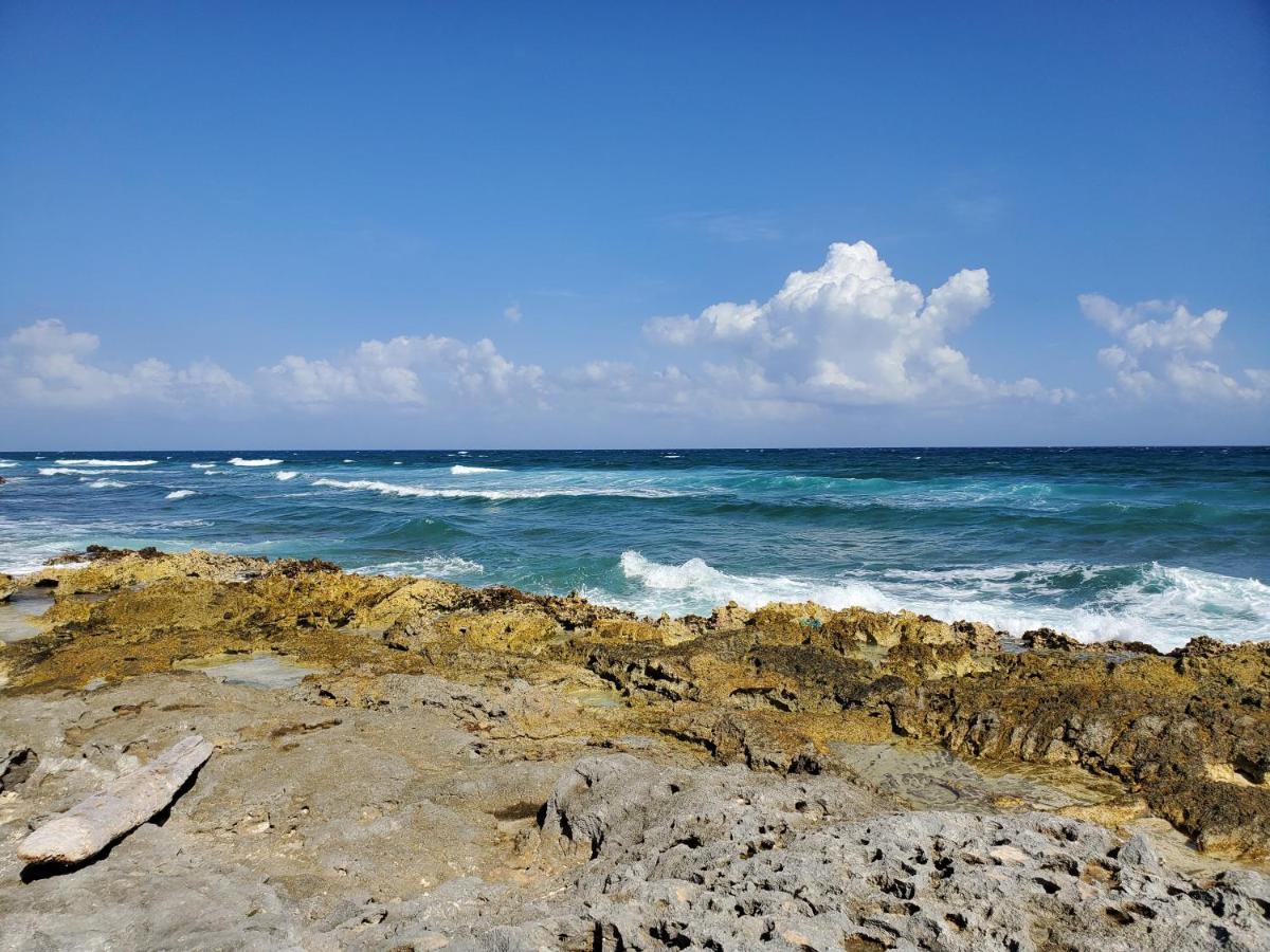 Riviera Maya Luxury Oceanfront Condo Akumal Exteriör bild