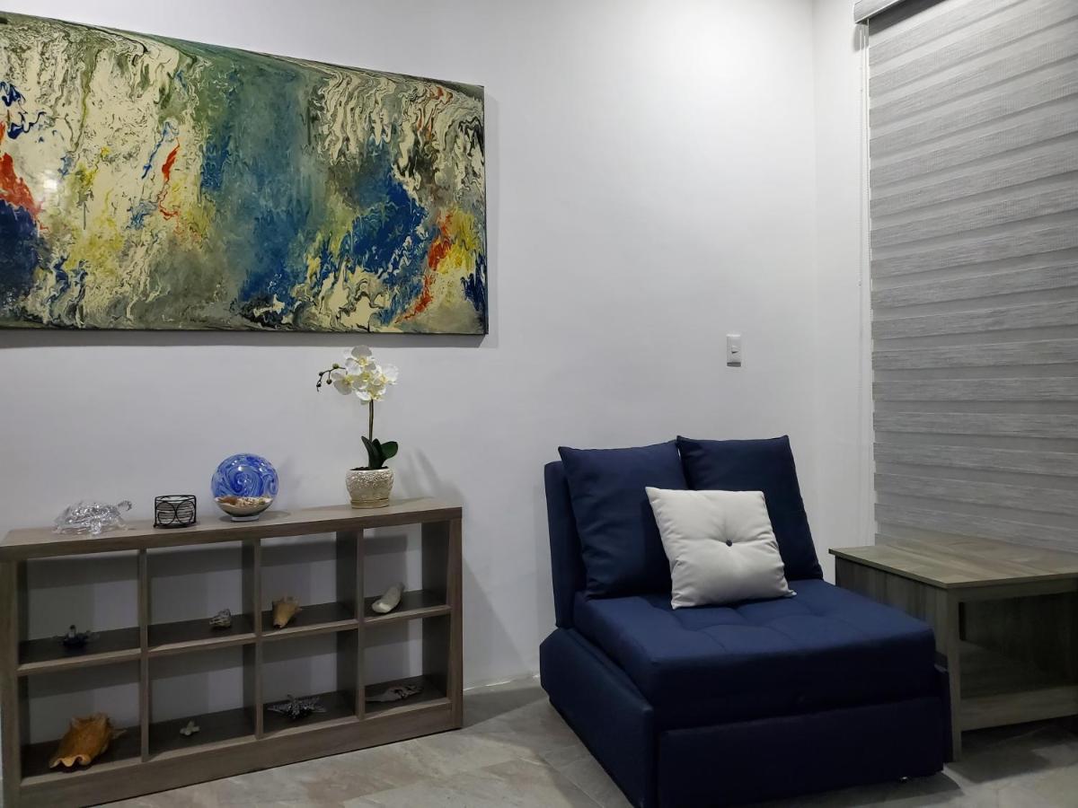 Riviera Maya Luxury Oceanfront Condo Akumal Exteriör bild